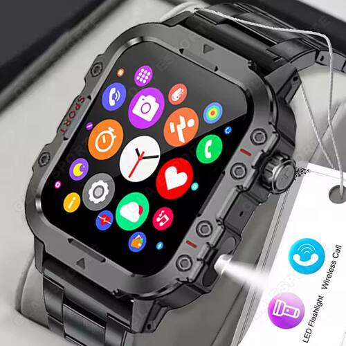2025 New  Smat Watch Men IP67 3ATM Watepoof Outdoo Spots