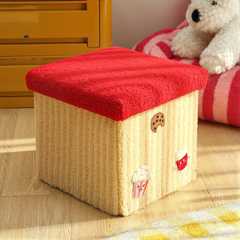 薯条零食收纳箱玩具毛绒娃娃储物
