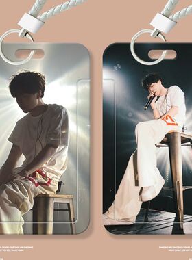 rapeter吴嘉轩学生卡套滑盖饭卡公交卡门禁校园身份证件保护套