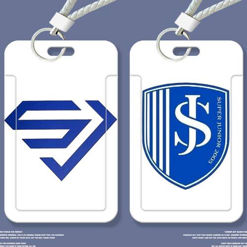 Super Junior标志卡套滑盖饭卡公交卡门禁校园身份证件保护套