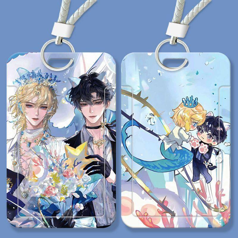 兰波白楚年卡通学生滑盖卡套饭卡公交卡身份证保护门禁校园卡,模玩/动漫/周边/娃圈三坑/桌游,动漫水杯/居家/百货,淘宝优惠券,粉丝福利购,淘宝优惠卷