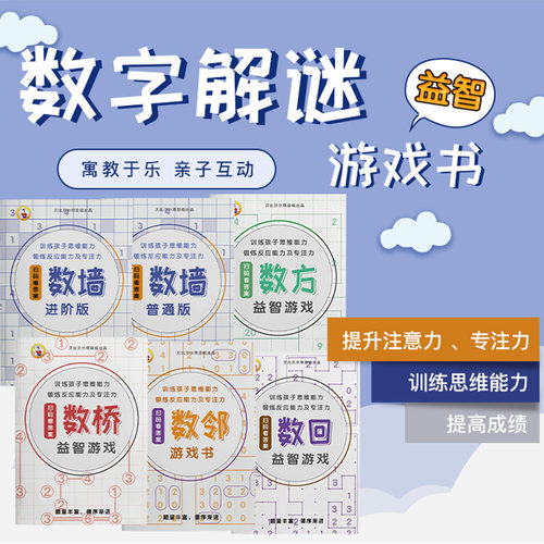 数织数方数桥数回数墙游戏训练