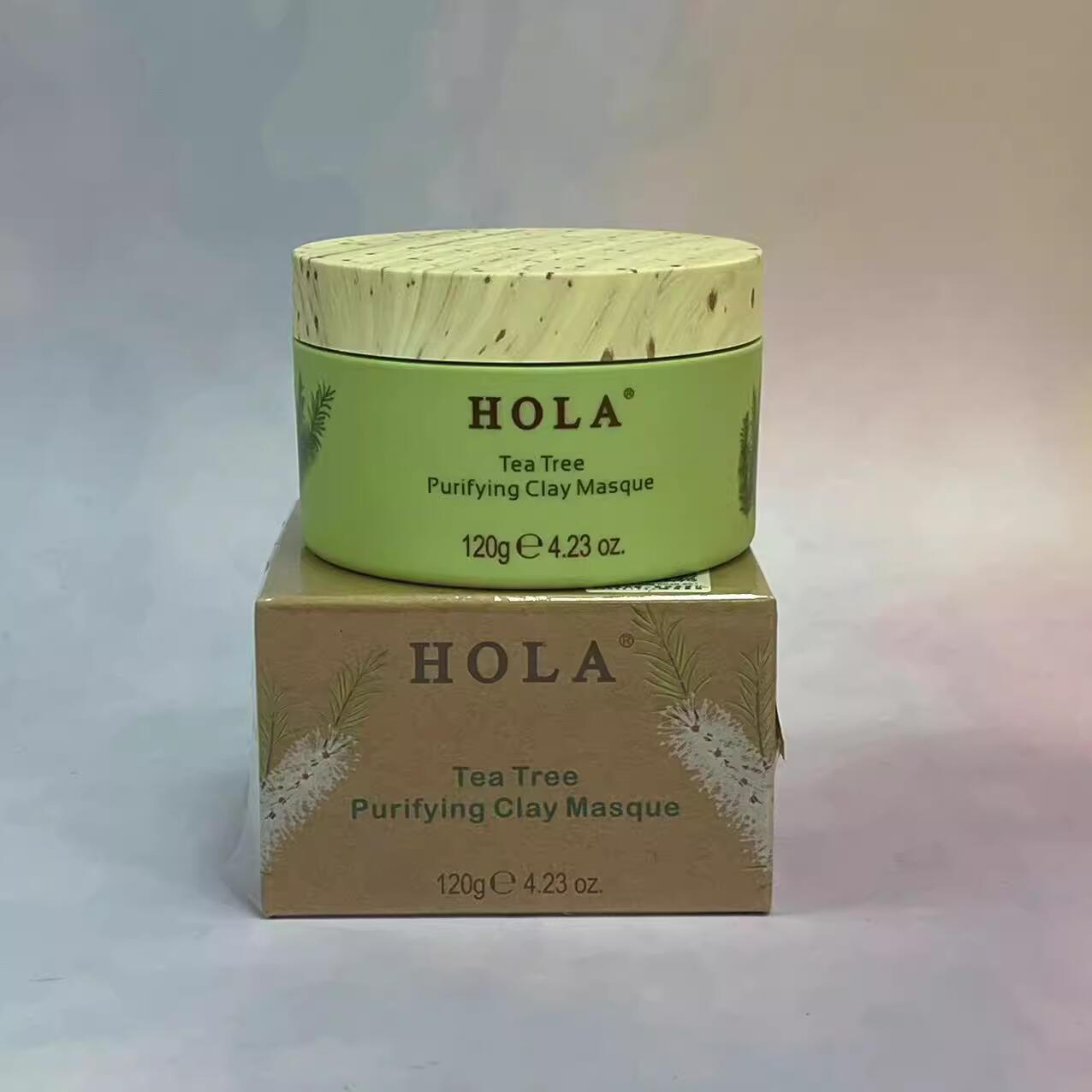赫拉茶树植物调理净痘面膜泥120g控油补水清洁毛孔 刮码