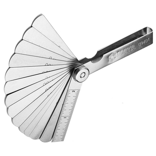 世达塞尺不锈钢高精度气门间隙尺单片钢塞片厚度塞规尺套装09407