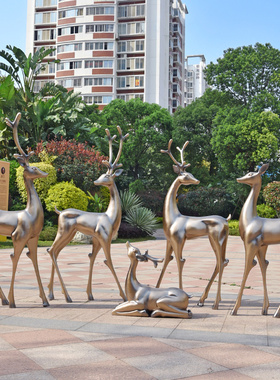 户外仿真庭院景观动物美陈装饰品
