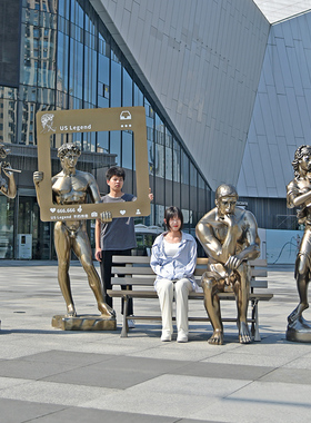 玻璃钢北欧人物大卫维纳斯雕塑