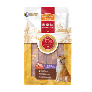 麦富迪狗狗零食幼犬磨牙棒夹心牛皮耐咬中小型犬泰迪金毛训练奖励