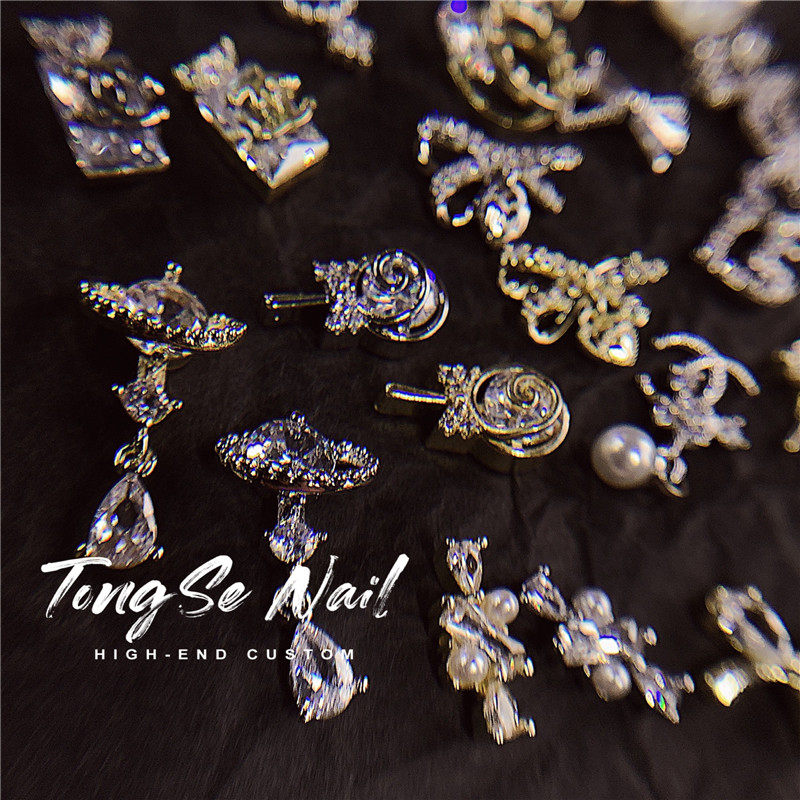 锆石饰品X1系列1-24号美甲钻银色美甲钻链条流苏钻饰美甲店专用,彩妆/香水/美妆工具,美甲工具,淘宝优惠券,粉丝福利购,淘宝优惠卷