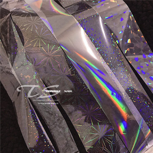 转印纸星空花朵日式美甲网红同款
