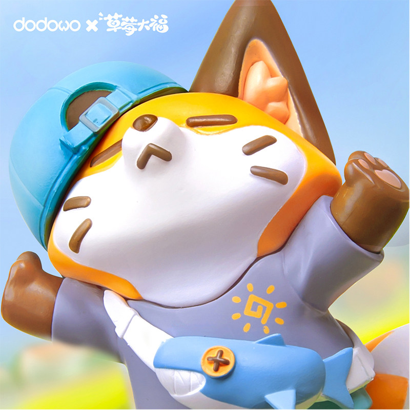 草莓大福 大福的一天系列盲盒手办公仔可爱摆件生日礼物