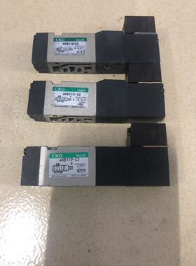 原装正品 CKD电磁阀 4KB119-C2 二手9成新 现货出售特价包邮