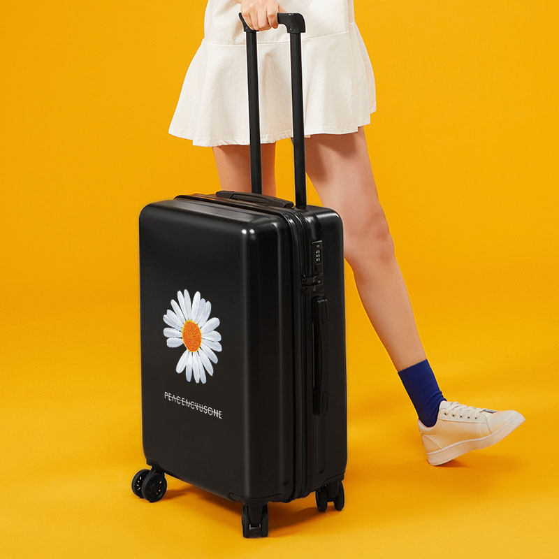 小雛菊旅行箱行李箱鋁框拉杆箱萬向輪20女男學生24密碼皮箱子26寸在類目 箱包皮具/熱銷女包/男包, 旅行箱中 - 來自Buy2taobao.com提供專業的淘寶代購服務