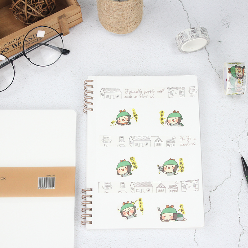 欧力益b5空白绘图不透墨笔记本子