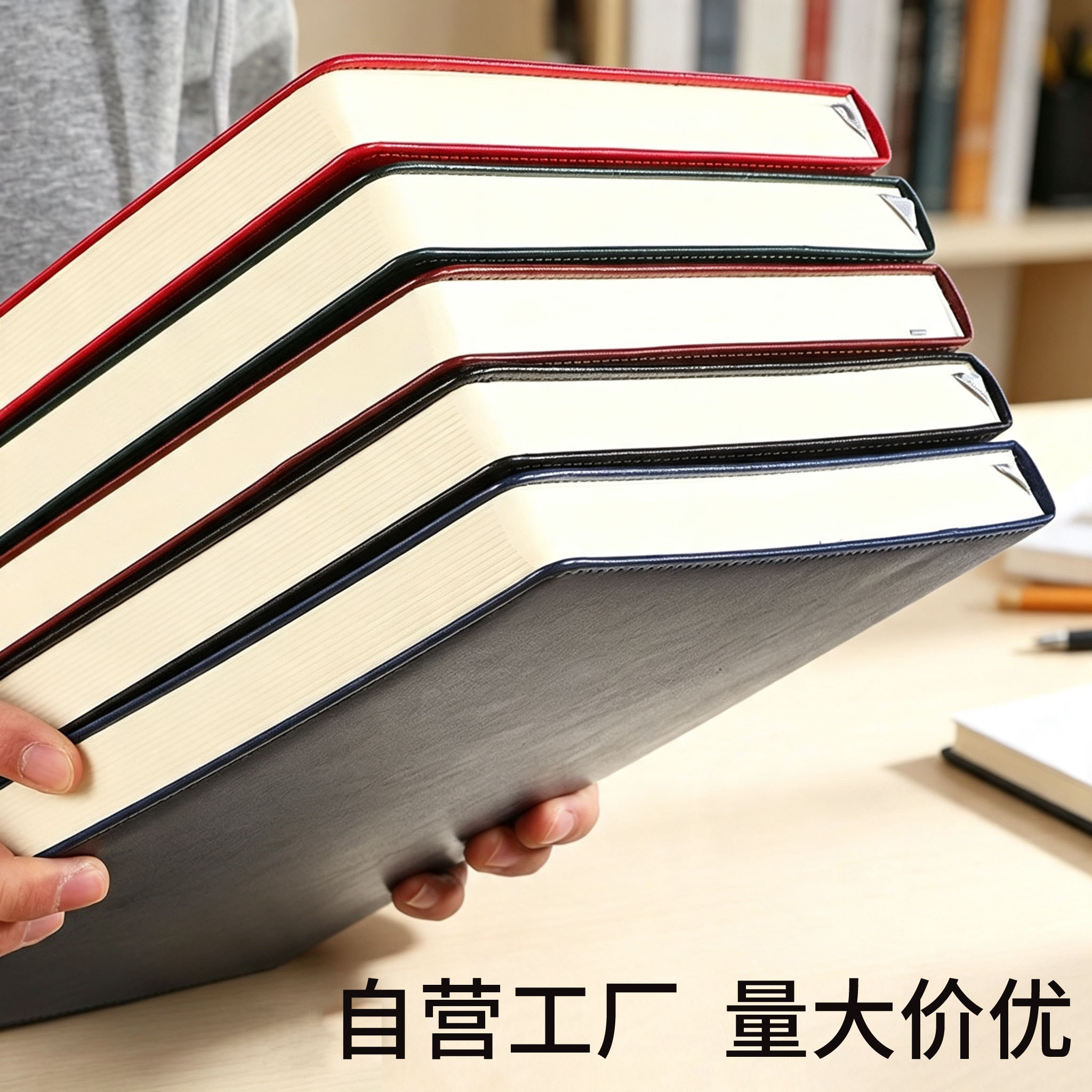 皮质封面订做企业公司内页印刷图片