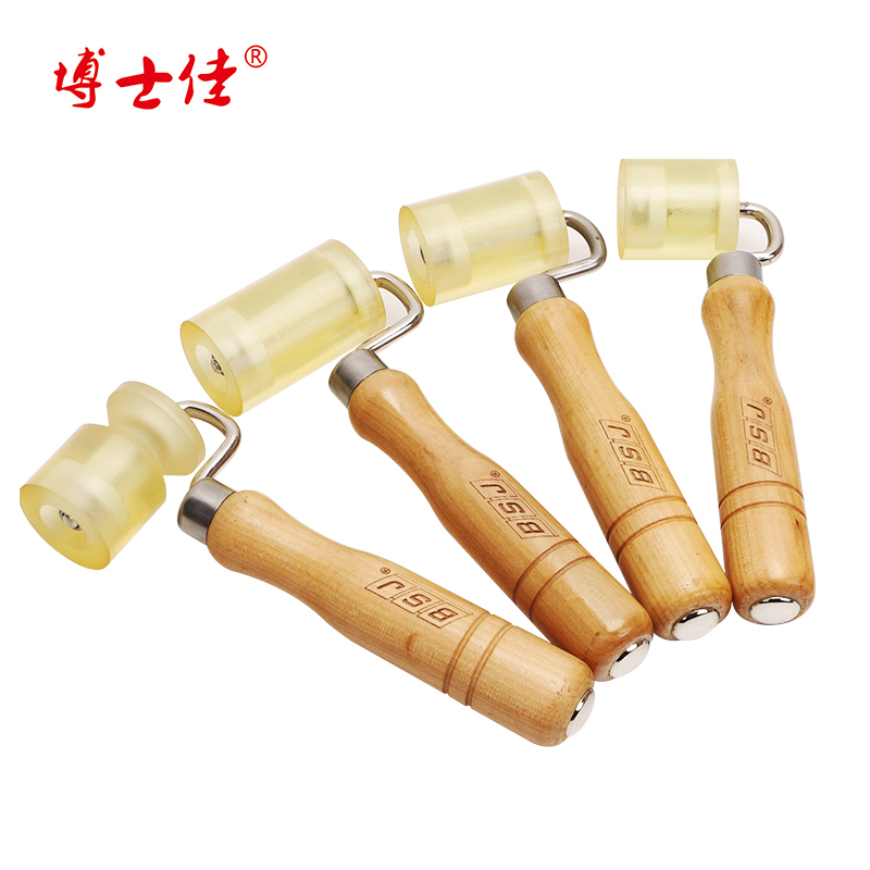 博士佳贴墙布接缝平面软压轮阳角壁布施工工具汽车贴膜辊轮包邮