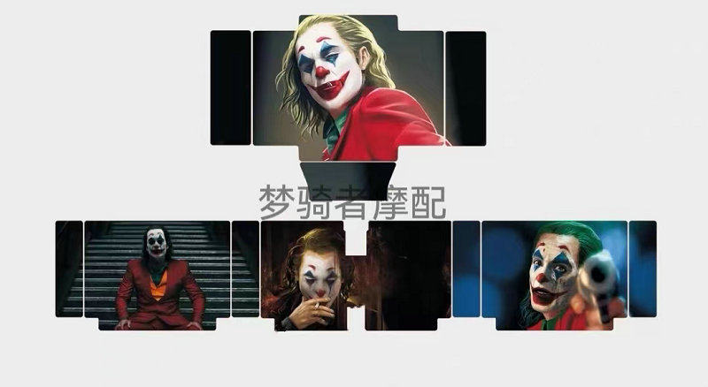 适用萝卜途者LS2雷神尾箱贴纸