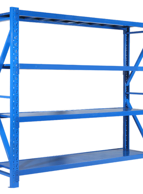 中型货架工业仓储仓库货架展示架 重型库房组合货架金属架子300KG