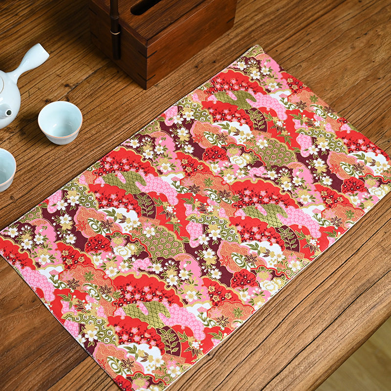 民族风手工刺绣茶垫单人茶垫绣花茶席布艺禅意复古新中式茶席垫布,居家布艺,茶席,淘宝优惠券,粉丝福利购,淘宝优惠卷