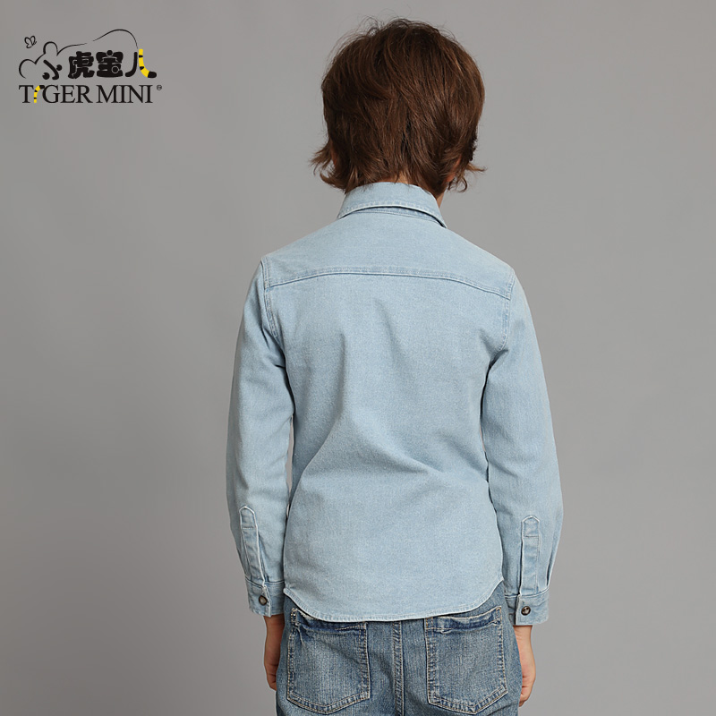 Chemise garcon à manche longue - Ref 2082378 Image 3