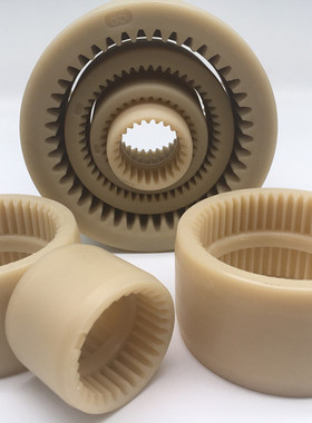 替代KTR-BOWEX尼龙内齿S M-14 19 24 28 32 38 48 65联轴器尼龙套