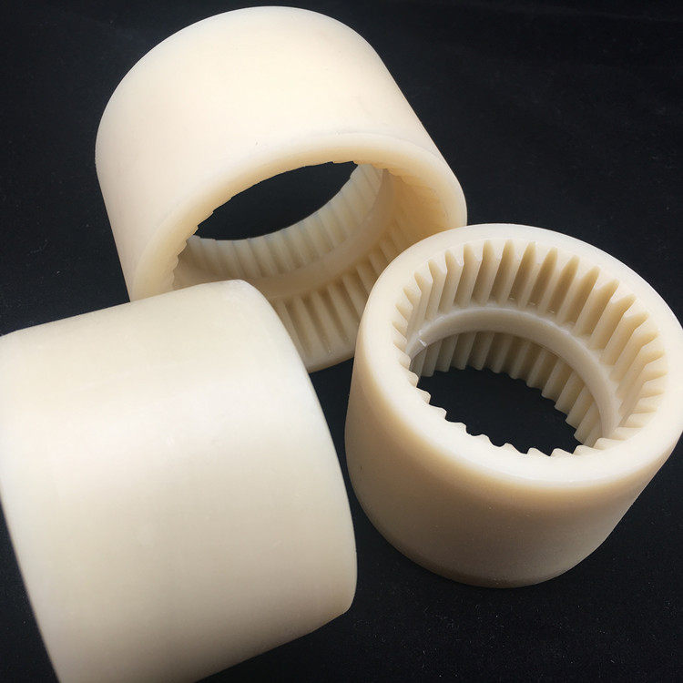 高品质高强度NL尼龙联轴器内齿套NL尼龙套油泵连轴器塑料牙套45齿