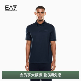 正肩运动风Polo衫 EMPORIO 男翻领短袖 春夏新款 ARMANI 阿玛尼EA7