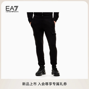 男士 夏季 新款 健身合身锥形束脚卫裤 ARMANI EMPORIO 阿玛尼EA7