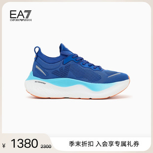 夏季 男女情侣款 跑步运动休闲鞋 新款 ARMANI EMPORIO 阿玛尼EA7