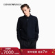 ARMANI 阿玛尼冬季 新款 EMPORIO 男立领羊毛短款 商务休闲夹克外套