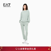 EMPORIO 新款 26春季 运动套装 ARMANI 女士圆领卫衣卫裤 阿玛尼EA7