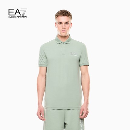 EMPORIO ARMANI/阿玛尼EA7/26年春季新款男士翻领短袖Polo衫官方