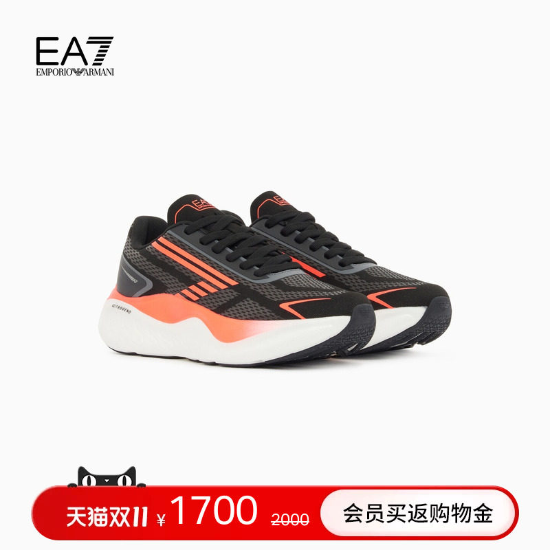 EMPORIO ARMANI/阿玛尼EA7/秋冬新款男女情侣户外跑步休闲运动鞋