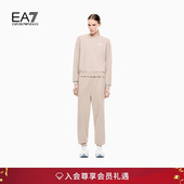 新款 春季 阿玛尼EA7 女士圆领套头卫衣运动套装 EMPORIO ARMANI