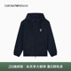 男士 阿玛尼26春夏新款 连帽拉链轻量刺绣夹克外套 ARMANI EMPORIO