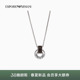 礼物 双环相扣字母时尚 EMPORIO 阿玛尼男士 潮流项链 ARMANI