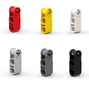 MOC积木配件小颗粒1x3十字轴与栓连接件零件42003散件补件 50g