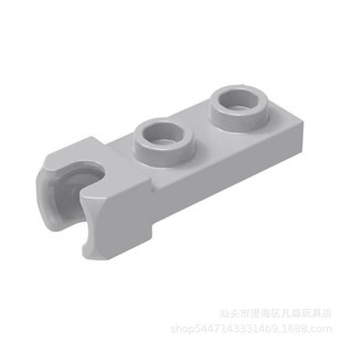 零散件2孔竖凹关节补件 14418科教diy小颗粒兼容乐高拼装 50g