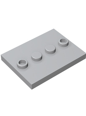 【50g】88646MOC积木配件小颗粒3x4人仔底座兼容散装零件17836补