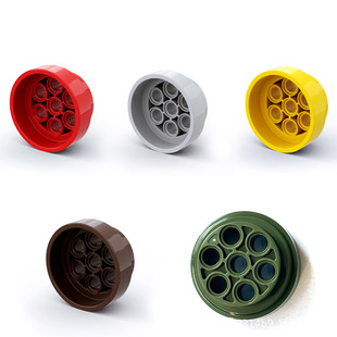 MOC小颗粒积木散件60208国产兼容乐高基础配件32x15mm涡轮 50g