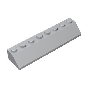 零配件特殊件补件 MOC小颗粒4445国产积木2x8斜坡屋顶拼装 50g