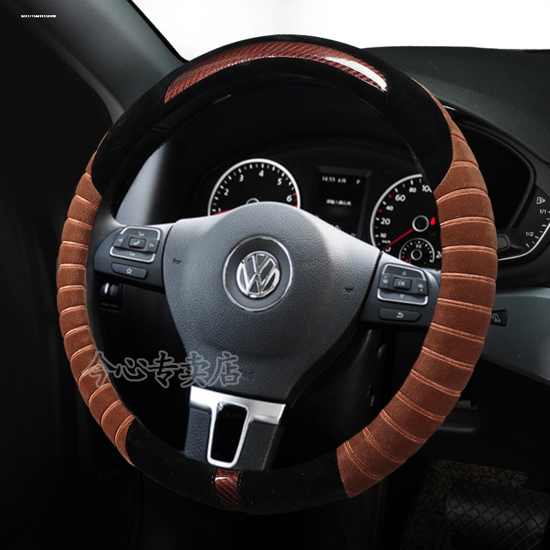 适用Polo波罗2011老款2012/2013/2014/2015/2016款18大众方向盘套