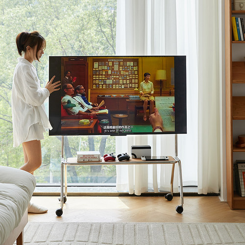 几宿家具可移动电视支架显示屏