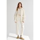 柔软亲肤棉牛仔裤 黑色九分显腿直百搭小脚裤 女 CECILE白色 MAISON