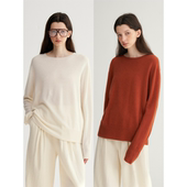 MAISON CECILE五色 羊绒细腻软糯宽松针织毛衣