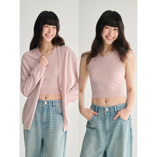 羊绒羊毛针织宽松百搭开衫 CECILE四色 MAISON