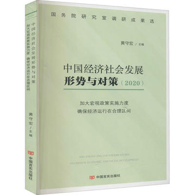 正版包邮//中国经济社会发展形势与对策（2020）加大宏观政策实施力度确保经济运行在合理区间
