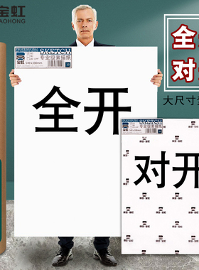 宝虹全开对开素描纸木浆细纹铅画纸2k1开大白画纸美术初学者专用
