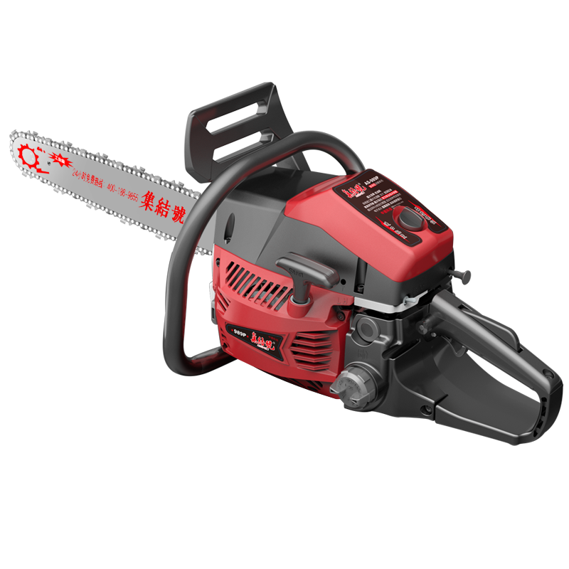 德国集结号油锯专利研发汽油锯大功率原装进口家用小型手提电链锯