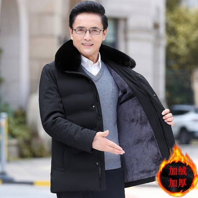 男士冬季保暖加厚棉衣