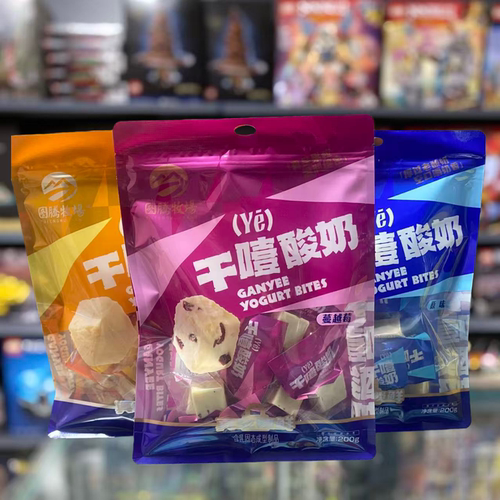 图腾牧场干噎酸奶200g独立包装